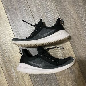 Black Reflective Nike Shoes